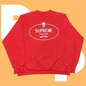 Supreme Crest Crewneck (Large)